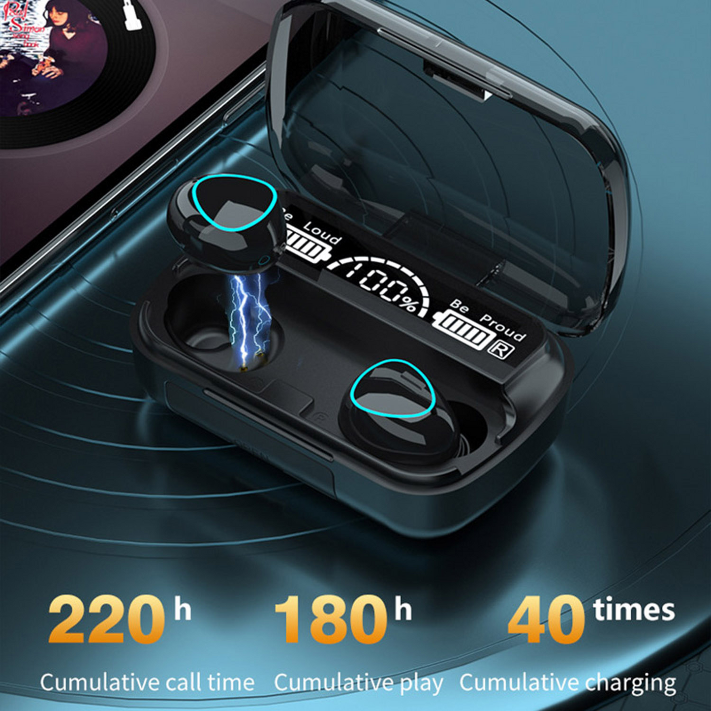 M10 Wireless Earbuds for Android & Iphone