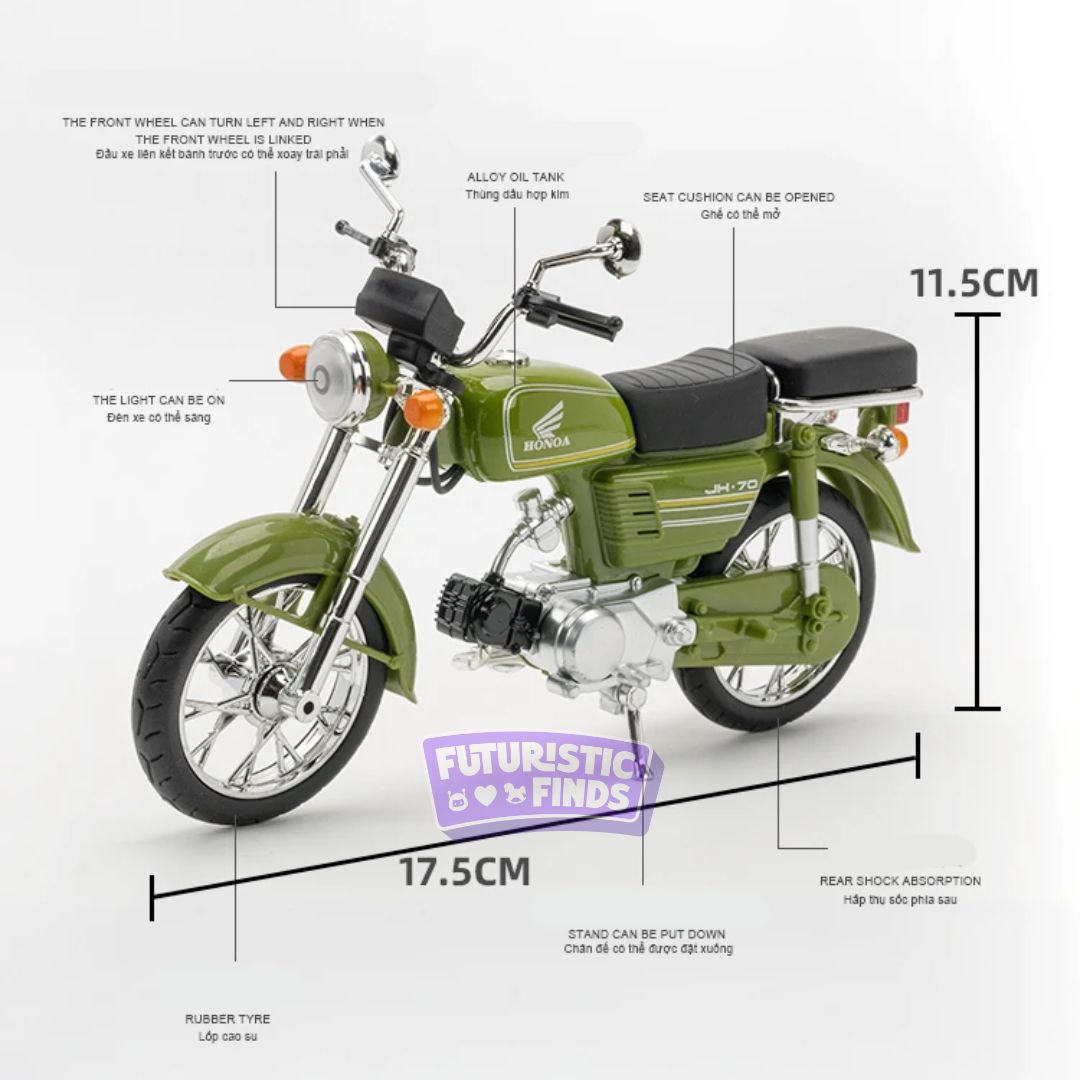 Honda 70 Diecast Motorcycle Model – 1:10 Scale