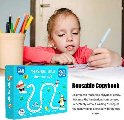 The Magical Reusable Workbook - 64 Pages