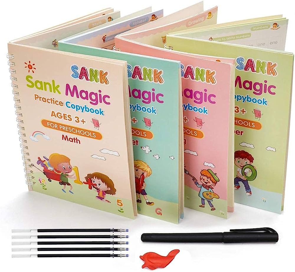 Magic Sank Book for Children's practice