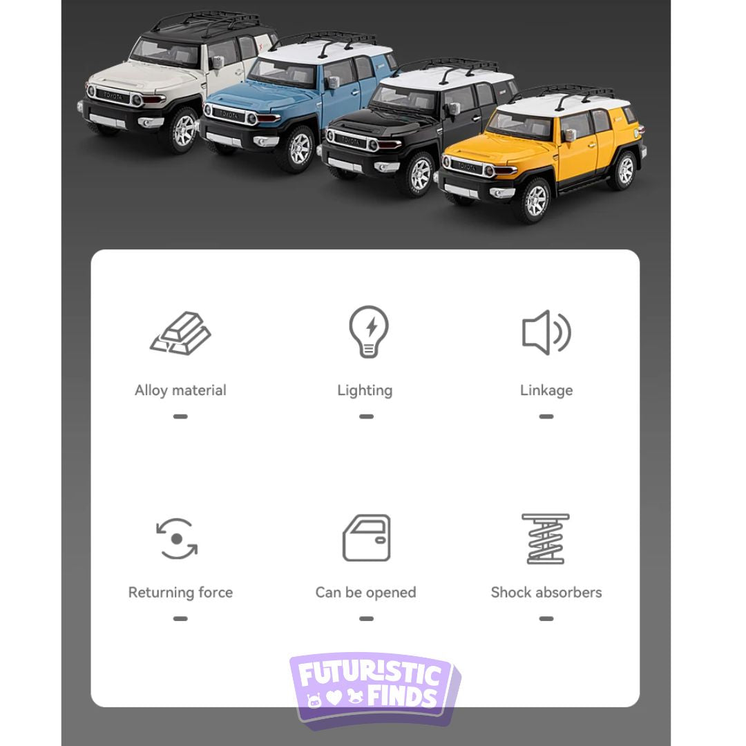Toyota FJ Land Cruiser Diecast Model – 1:24 Scale