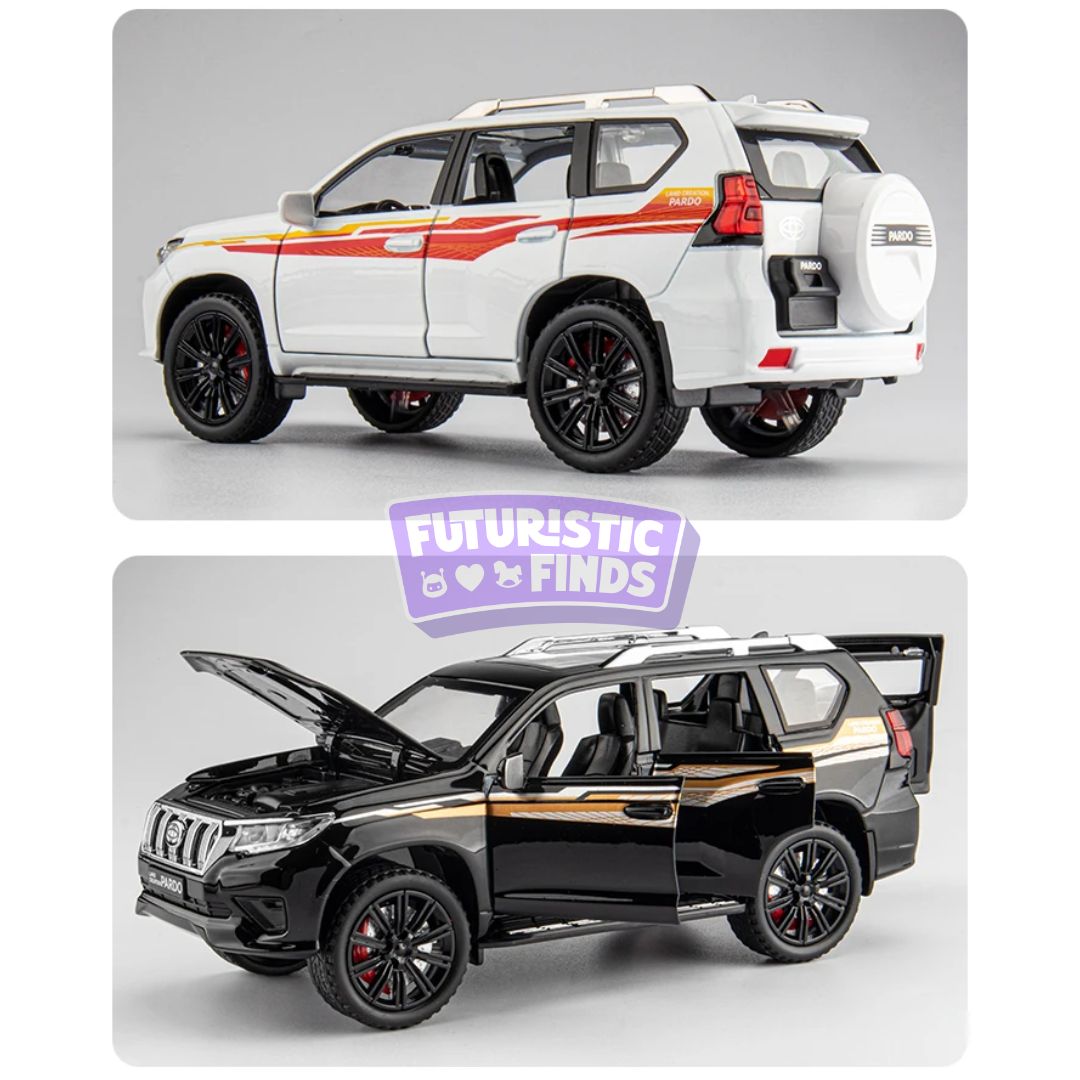 Toyota Prado Land Cruiser SUV Diecast Model – 1:24 Scale