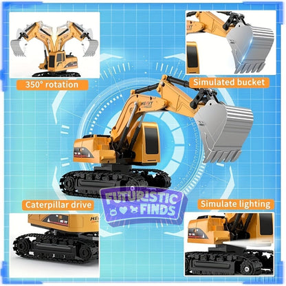 Remote Control Excavator Toy