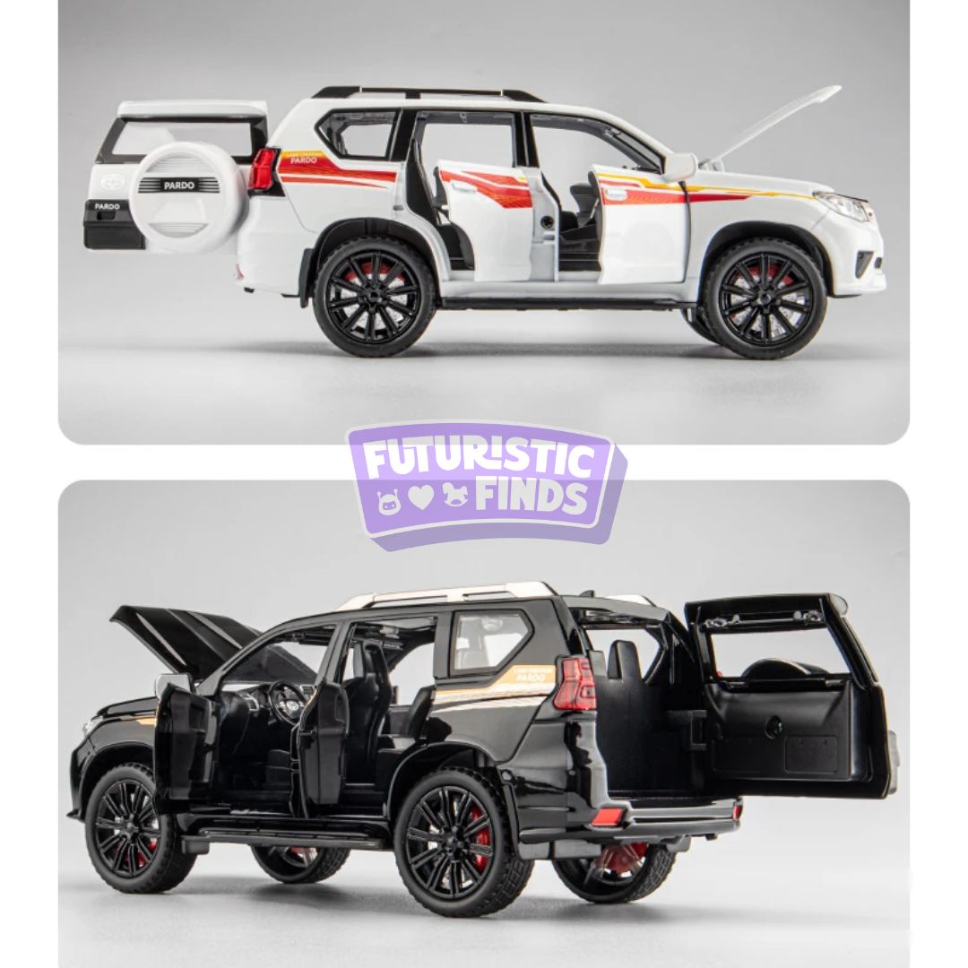 Toyota Prado Land Cruiser SUV Diecast Model – 1:24 Scale