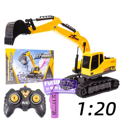Remote Control Excavator Toy