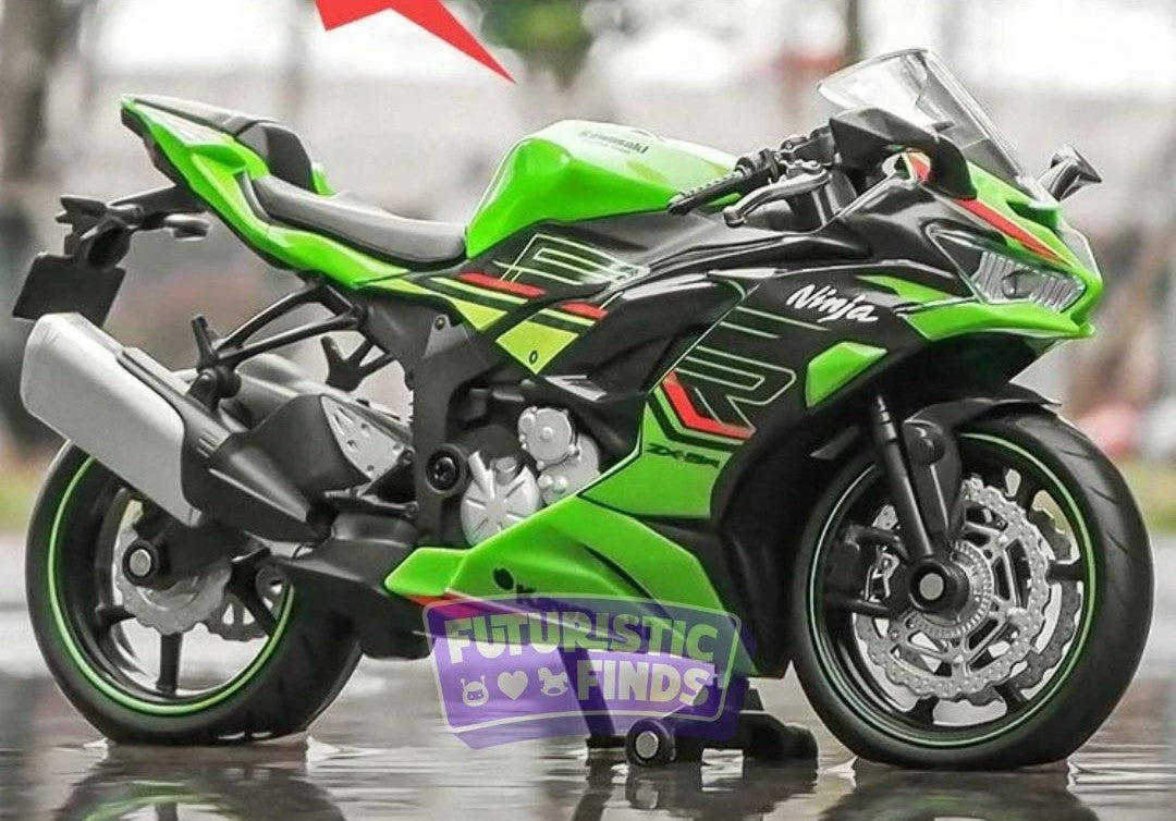 Kawasaki Ninja ZX-6R Diecast Model - 1:12 Scale