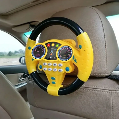 Musical Car Steering Wheel Toy