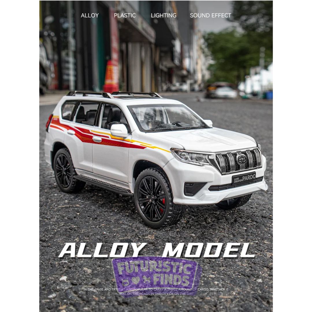 Toyota Prado Land Cruiser SUV Diecast Model – 1:24 Scale