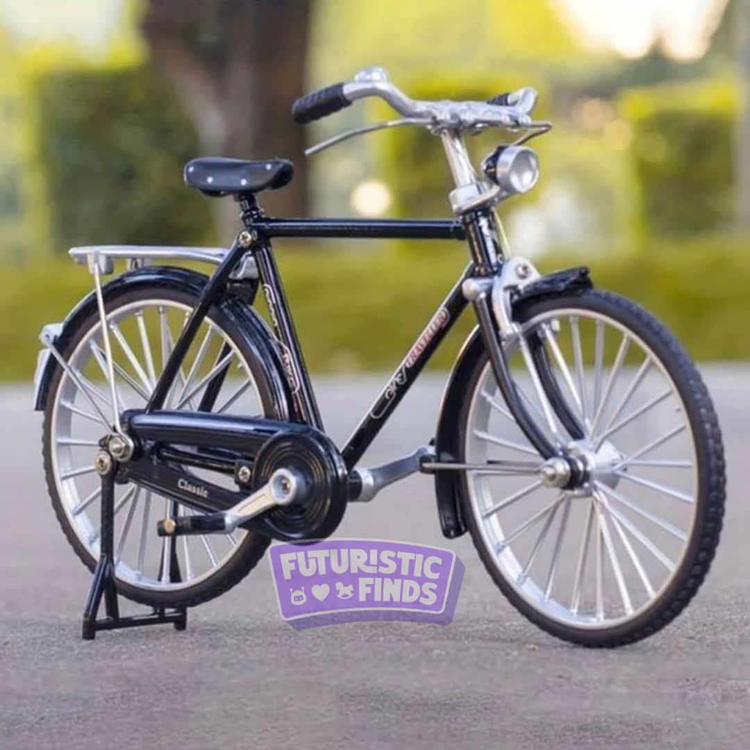 Retro Alloy Bicycle Diecast Model – 1:10 Scale