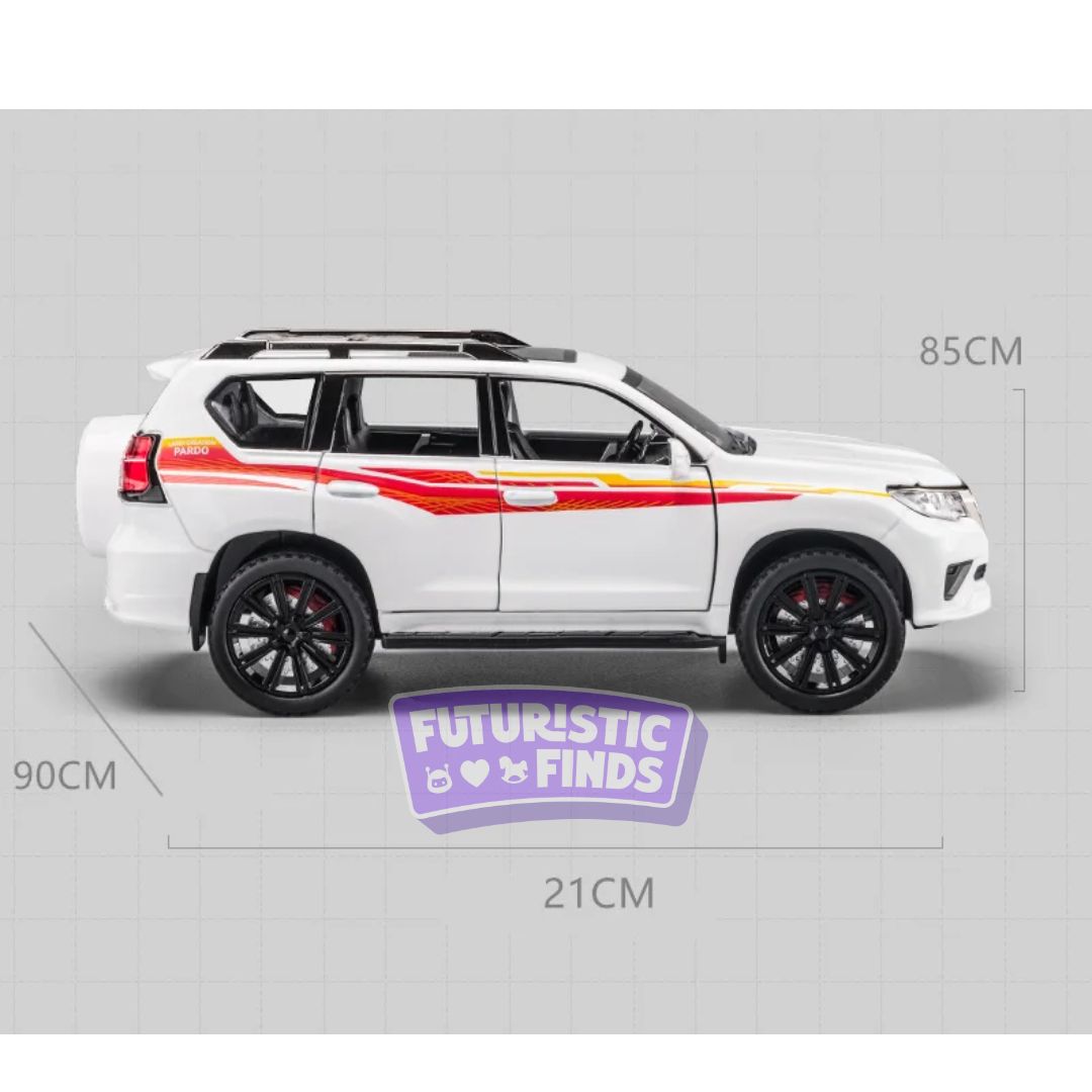Toyota Prado Land Cruiser SUV Diecast Model – 1:24 Scale