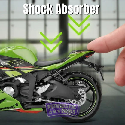 Kawasaki Ninja ZX-6R Diecast Model - 1:12 Scale