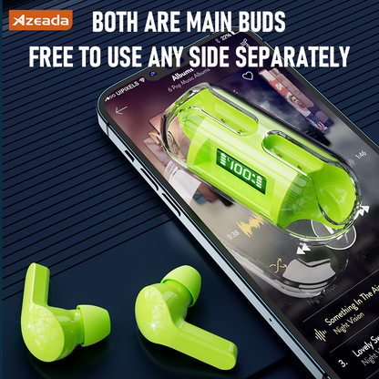 Newest Transparent Wireless Earbuds For Android & Iphone