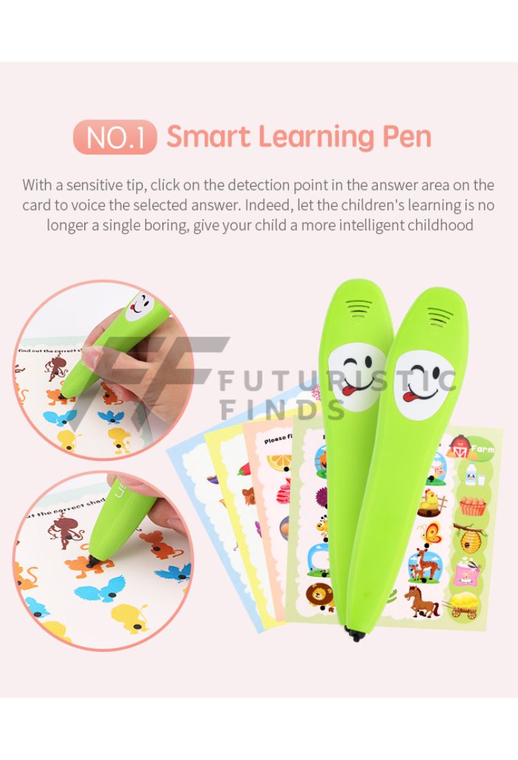 Child Using Smart Pen Smart Learning Pen – Futuristic Finds
