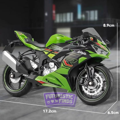Kawasaki Ninja ZX-6R Diecast Model - 1:12 Scale