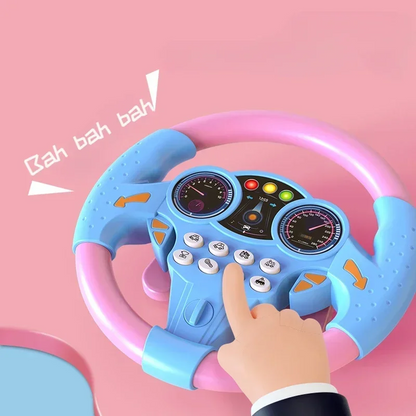 Musical Car Steering Wheel Toy