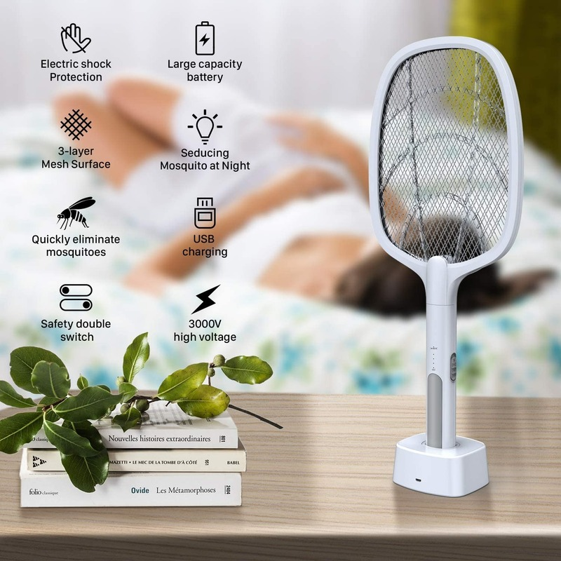 Rechargeable Mosquito & Fly Bug Racket