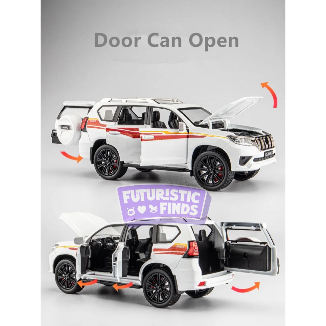 Toyota Prado Land Cruiser SUV Diecast Model – 1:24 Scale
