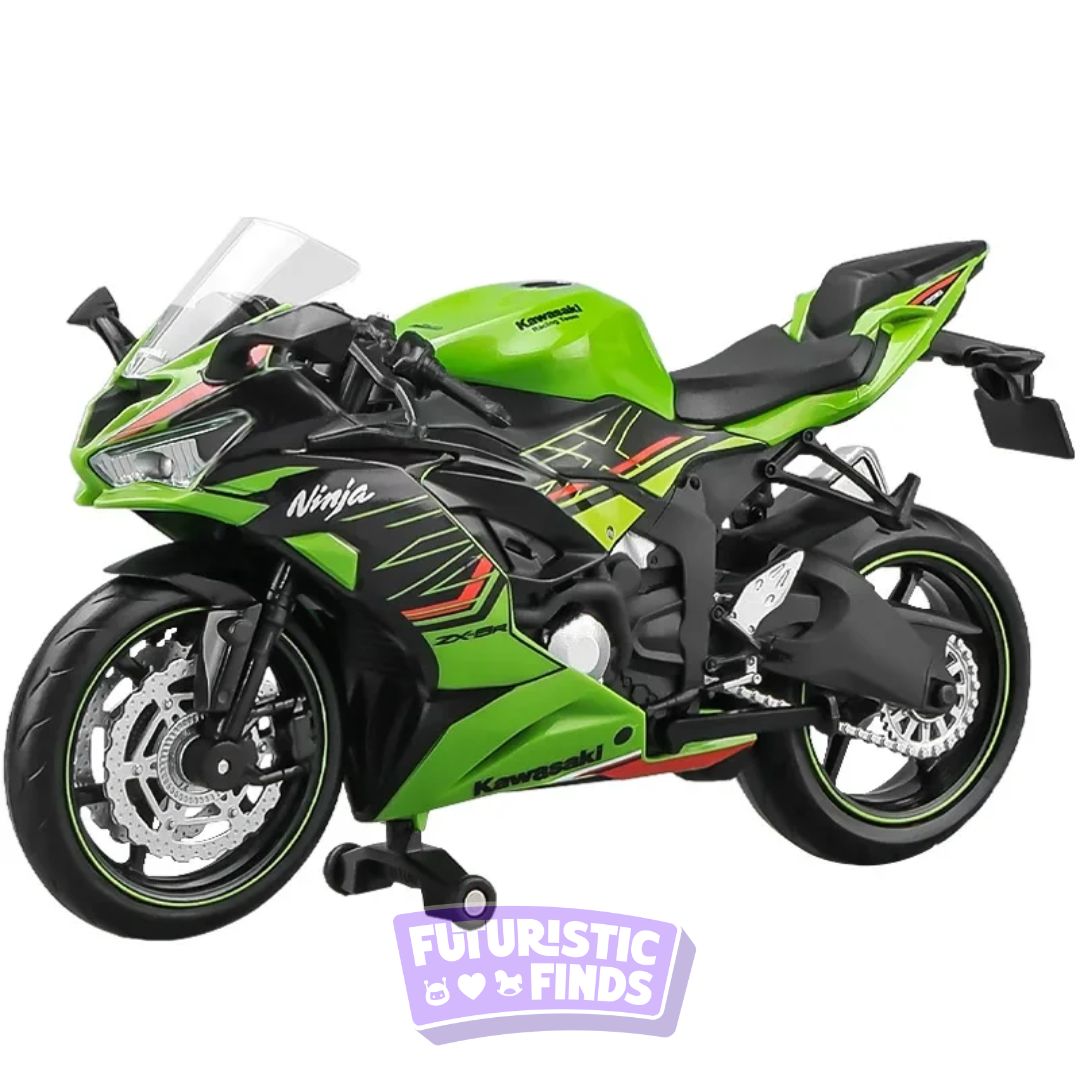 Kawasaki Ninja ZX-6R Diecast Model - 1:12 Scale