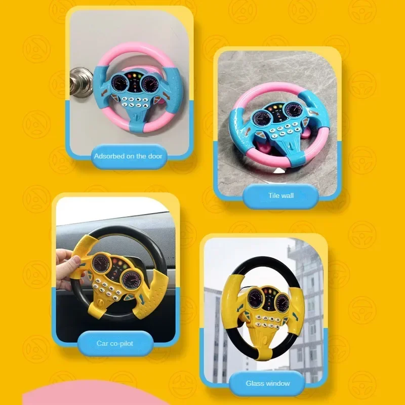 Musical Car Steering Wheel Toy