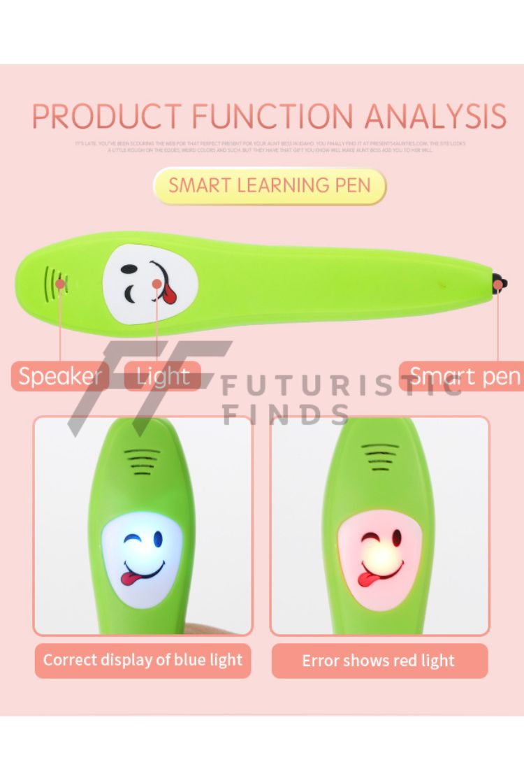 Child Using Smart Pen Smart Learning Pen – Futuristic Finds