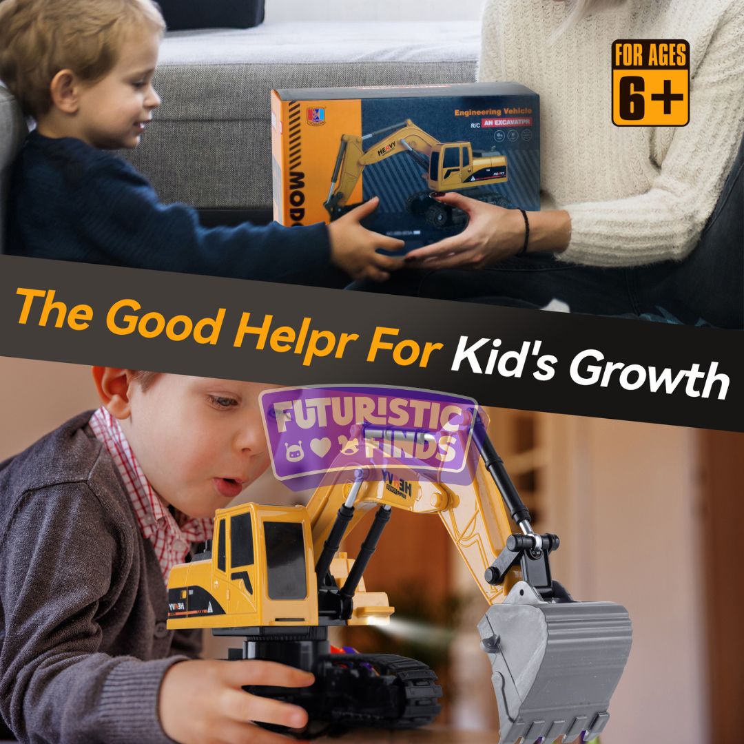 Remote Control Excavator Toy