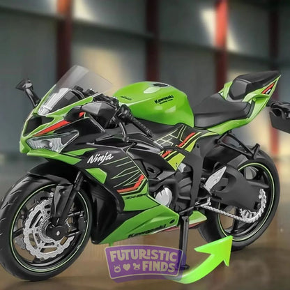 Kawasaki Ninja ZX-6R Diecast Model - 1:12 Scale