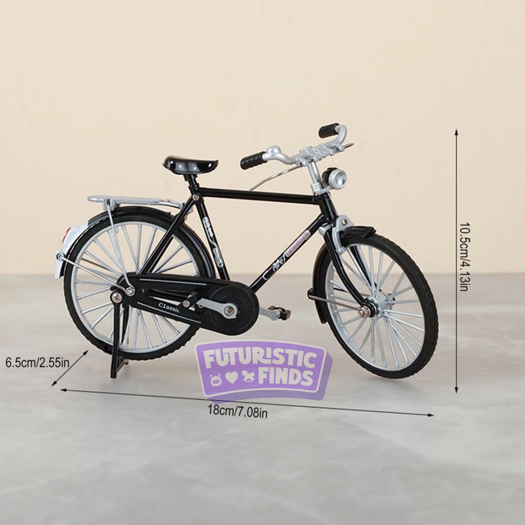 Retro Alloy Bicycle Diecast Model – 1:10 Scale