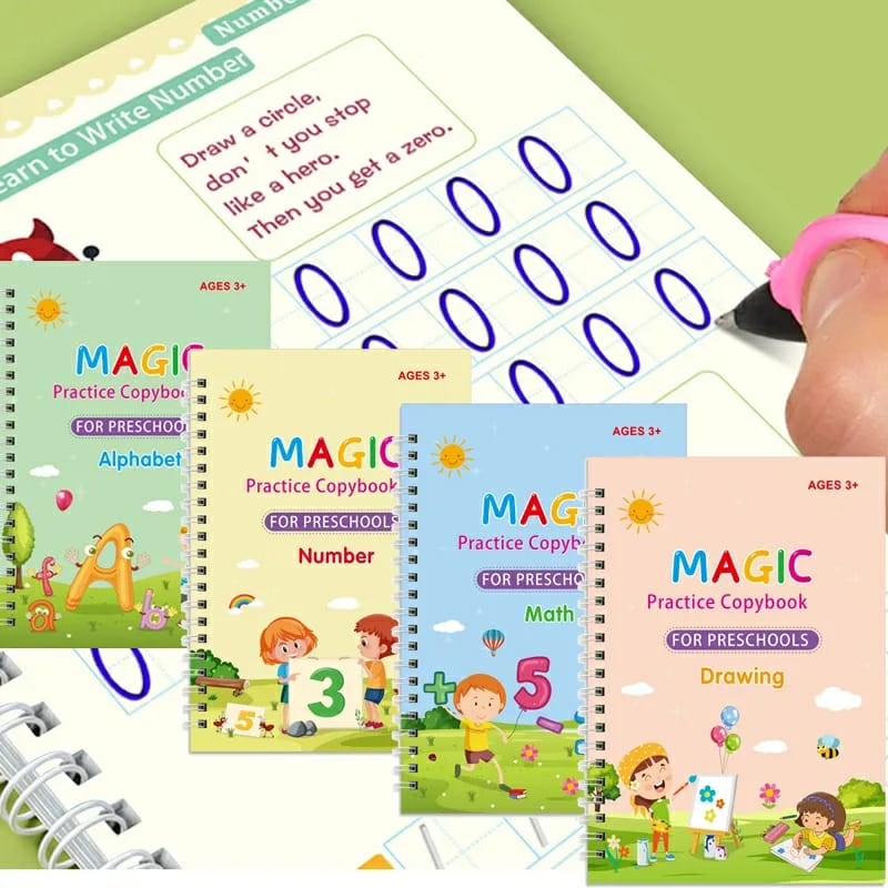 Magic Sank Book for Children's practice